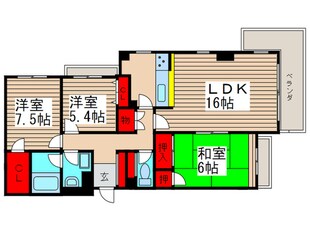 ロイヤルシャトー船橋の物件間取画像